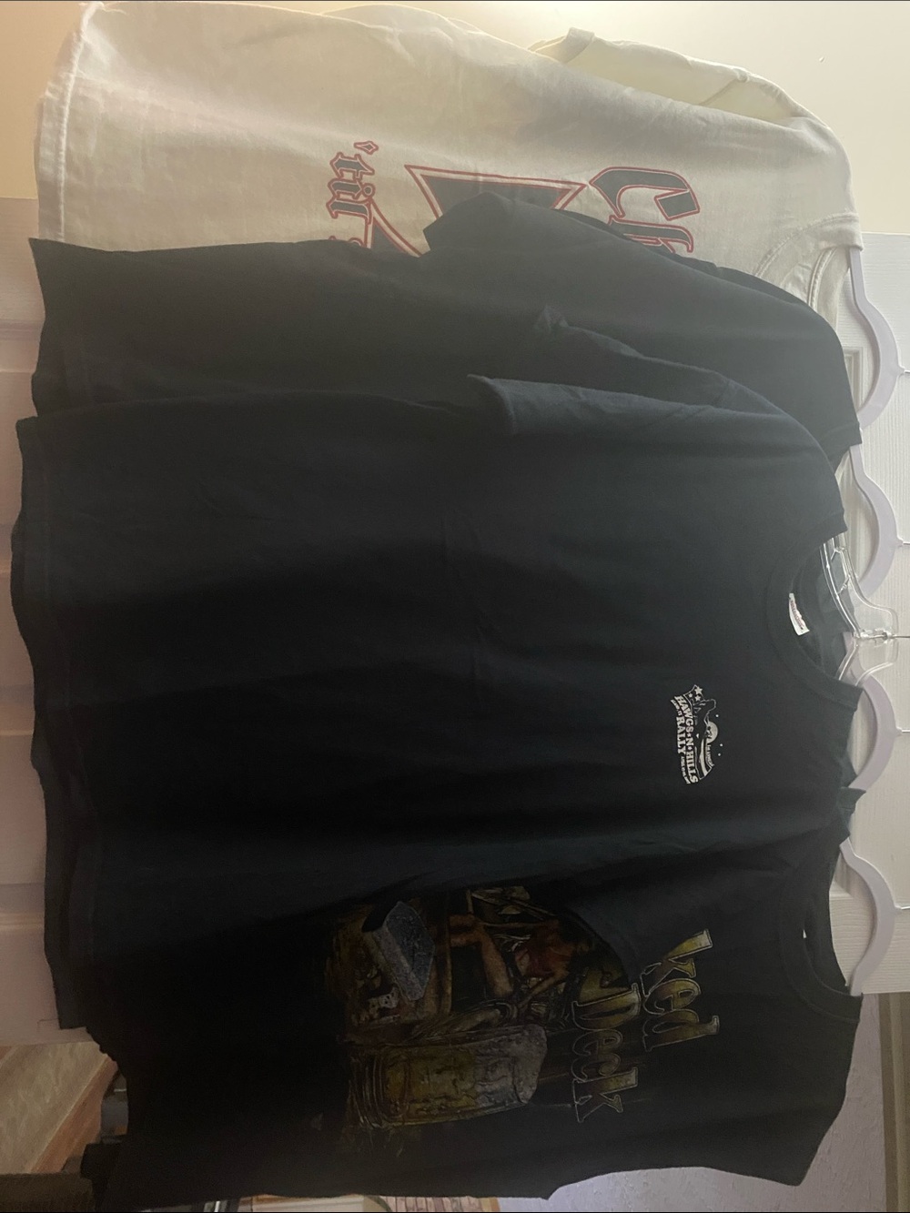 Biker Tshirts. Lot of 5.  All Size Large.